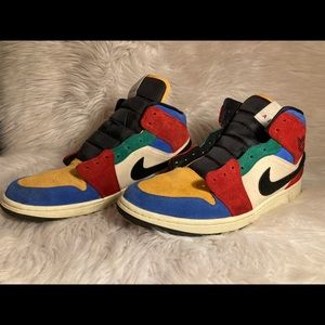 Blue the great X air Jordan 1 mid ‘fearless’